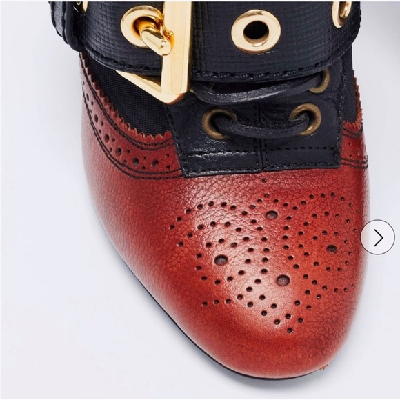 Burberry Black/Brown Python and Leather
Buckle Ankle booties NEW - Picture 7 of 11